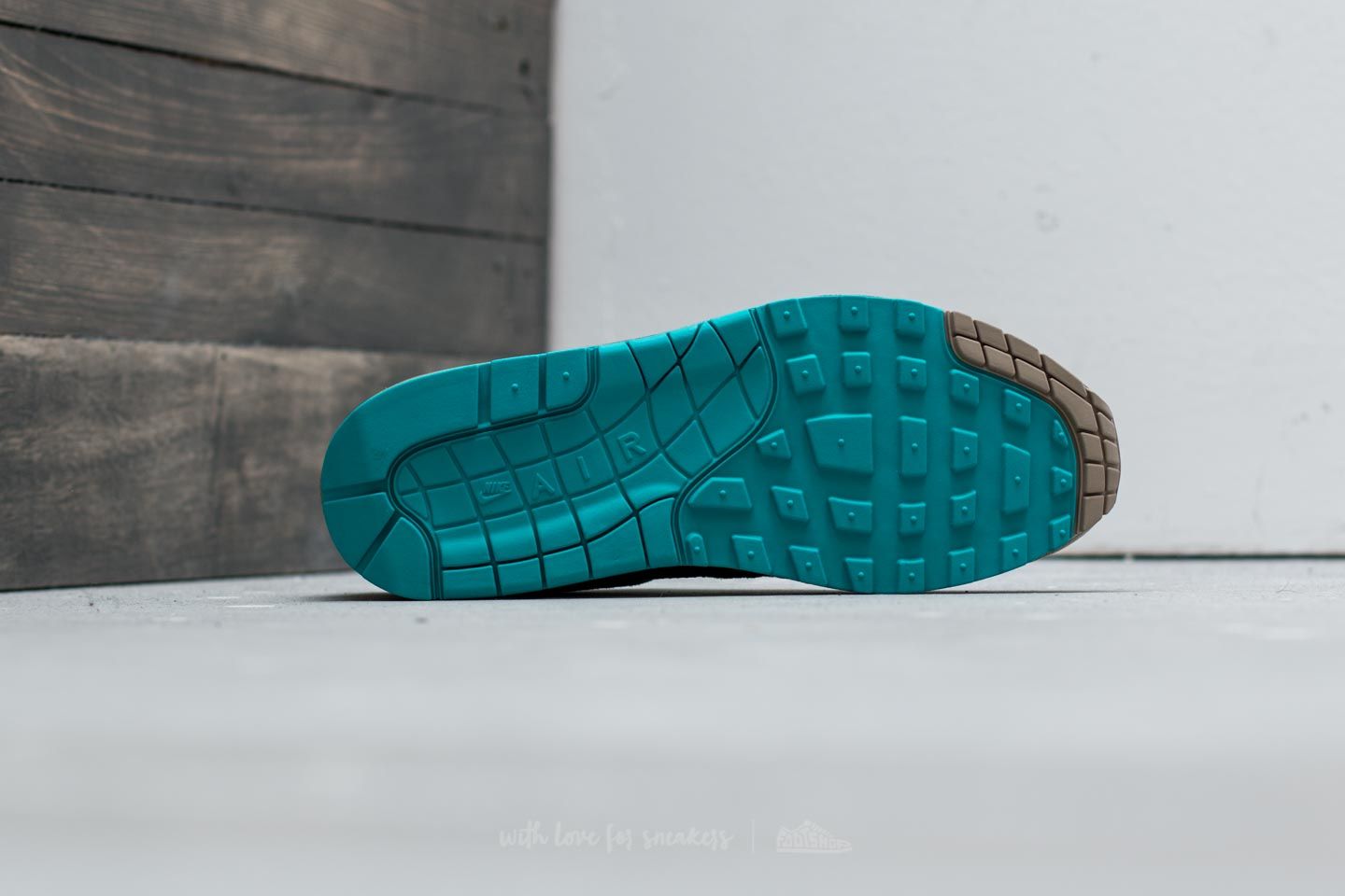 Herenschoenen Nike Air Max 1 Premium Ridgerock/ Turbo Green-Khaki