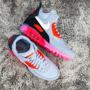 nike air max 90 sneakerboot ice wolf grey infrared