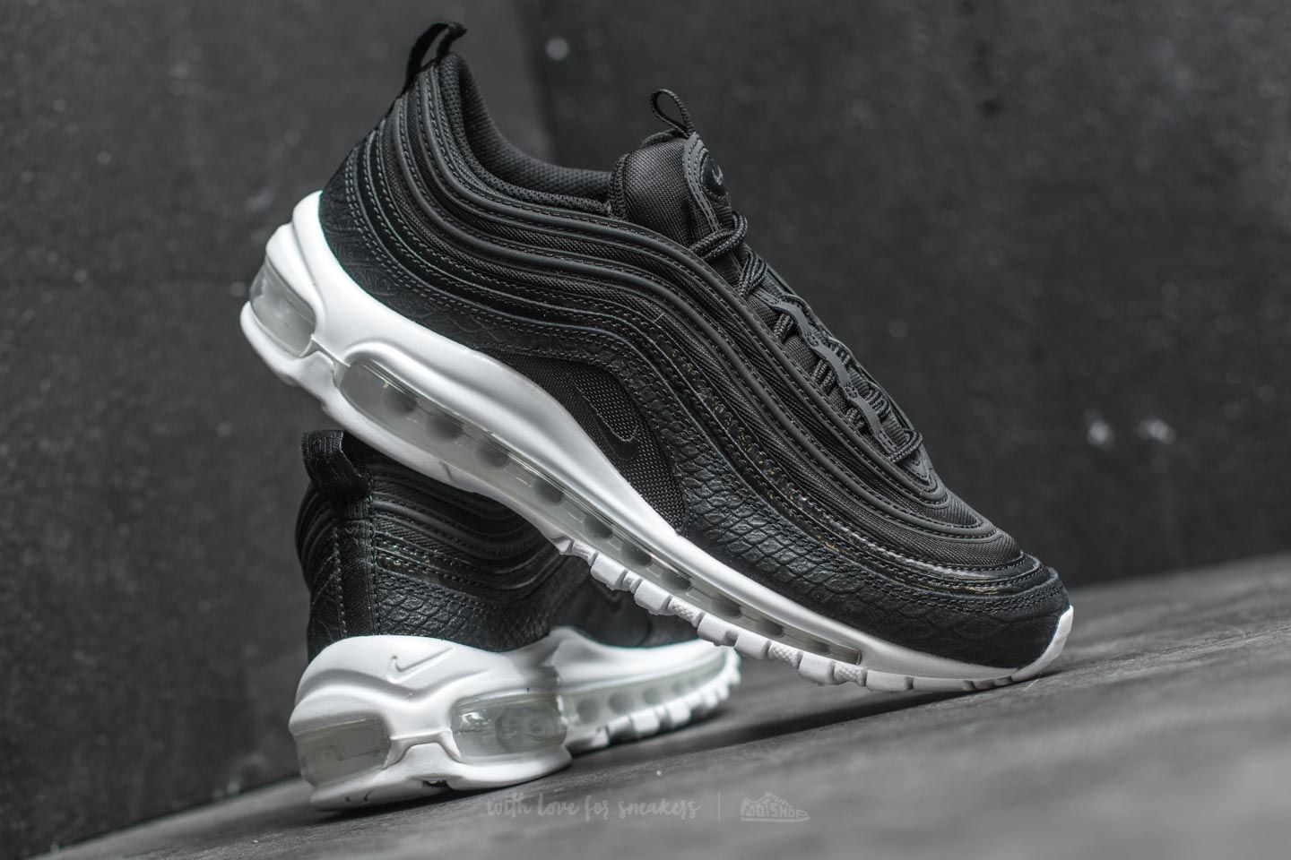 Nike air max 97 black white premium new arrivals