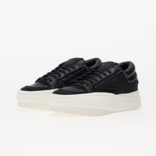 Y-3 Centennial Low Black/ Black/ Off White | Footshop
