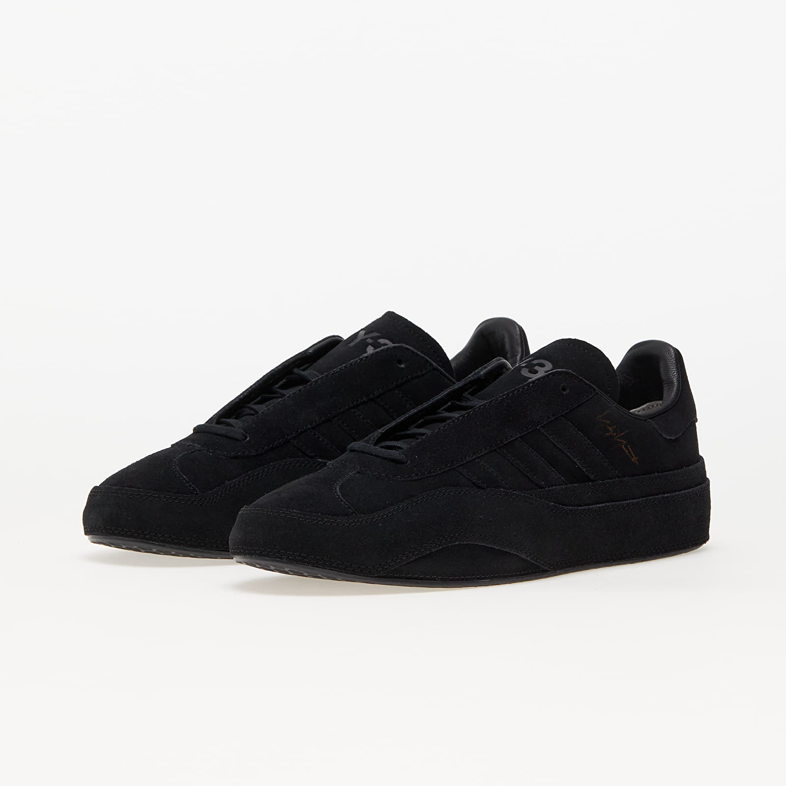 Pánske tenisky a topánky Y-3 Gazelle Black/ Black/ Black