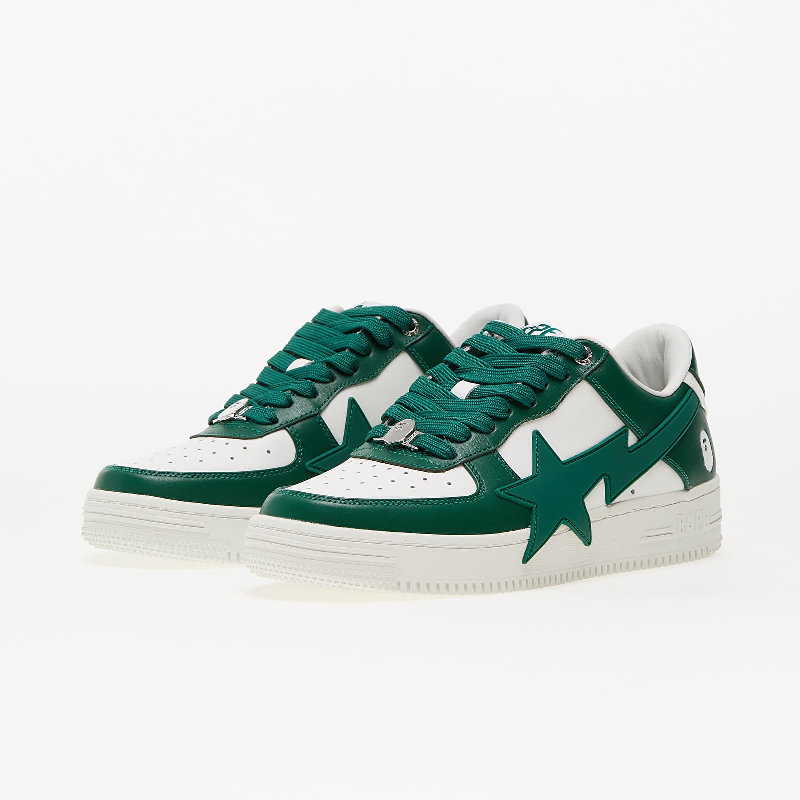 Încălțăminte și sneakerși pentru bărbați A BATHING APE Bape Sta Enlarged M2 Green