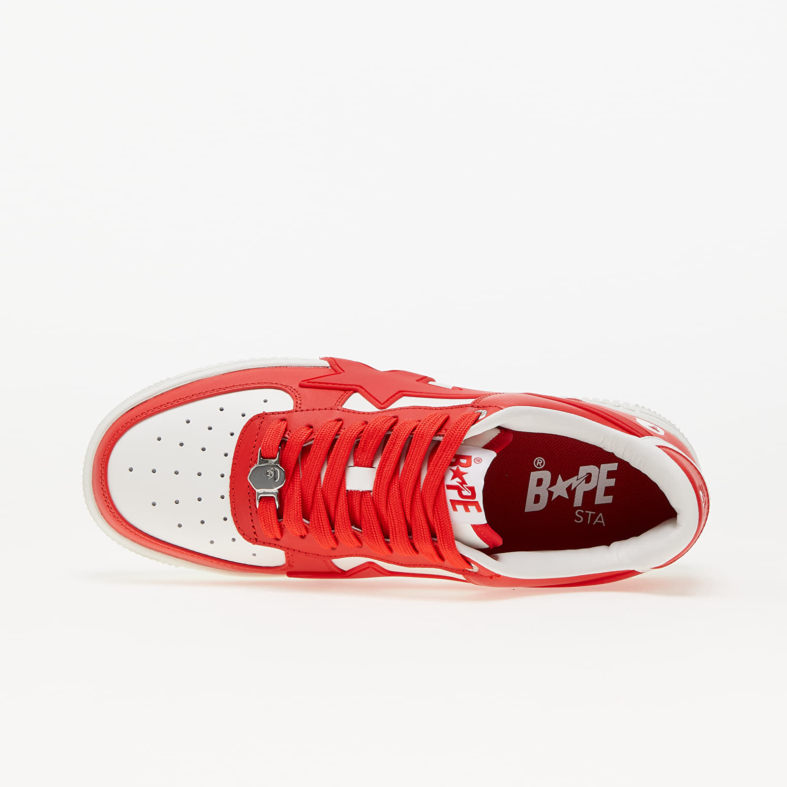 Men's shoes A BATHING APE Bape Sta Enlarged M2 Red