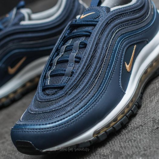 Men s shoes Nike Air Max 97 Midnight Navy Metallic Gold Footshop
