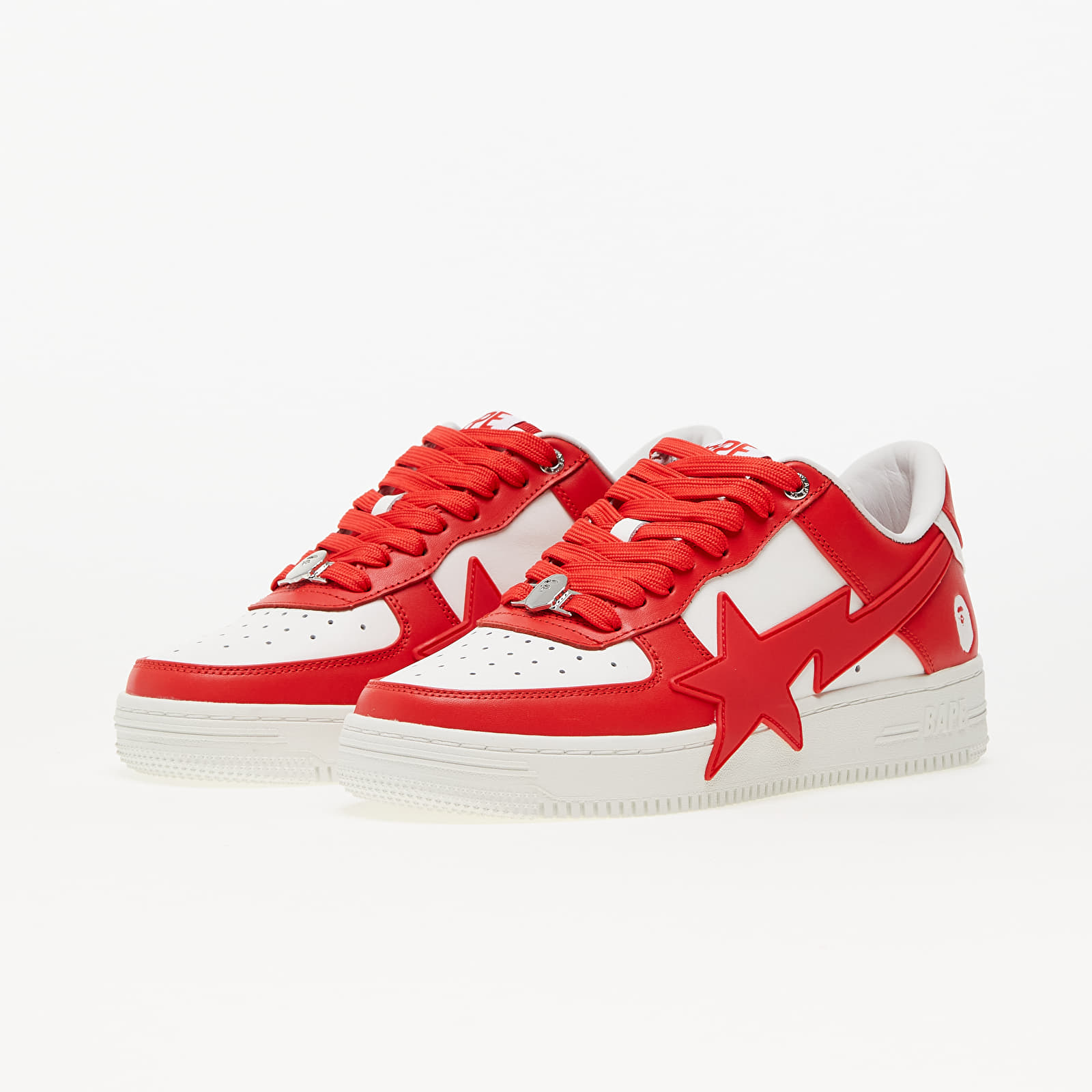 Men's shoes A BATHING APE Bape Sta Enlarged M2 Red