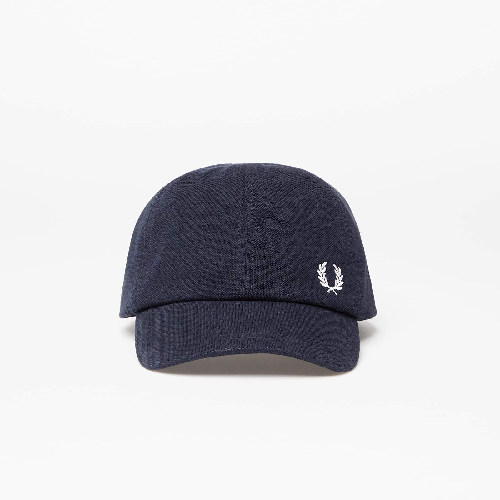 FRED PERRY - pique classic cap navy/ snow white