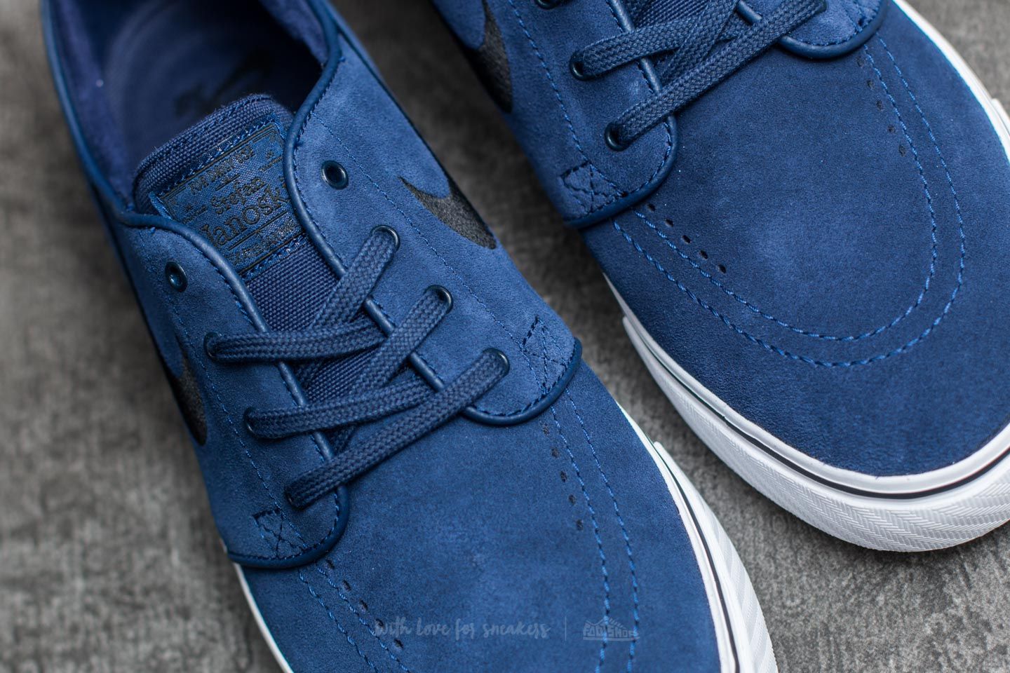Herenschoenen Nike Zoom Stefan Janoski Binary Blue/ Black