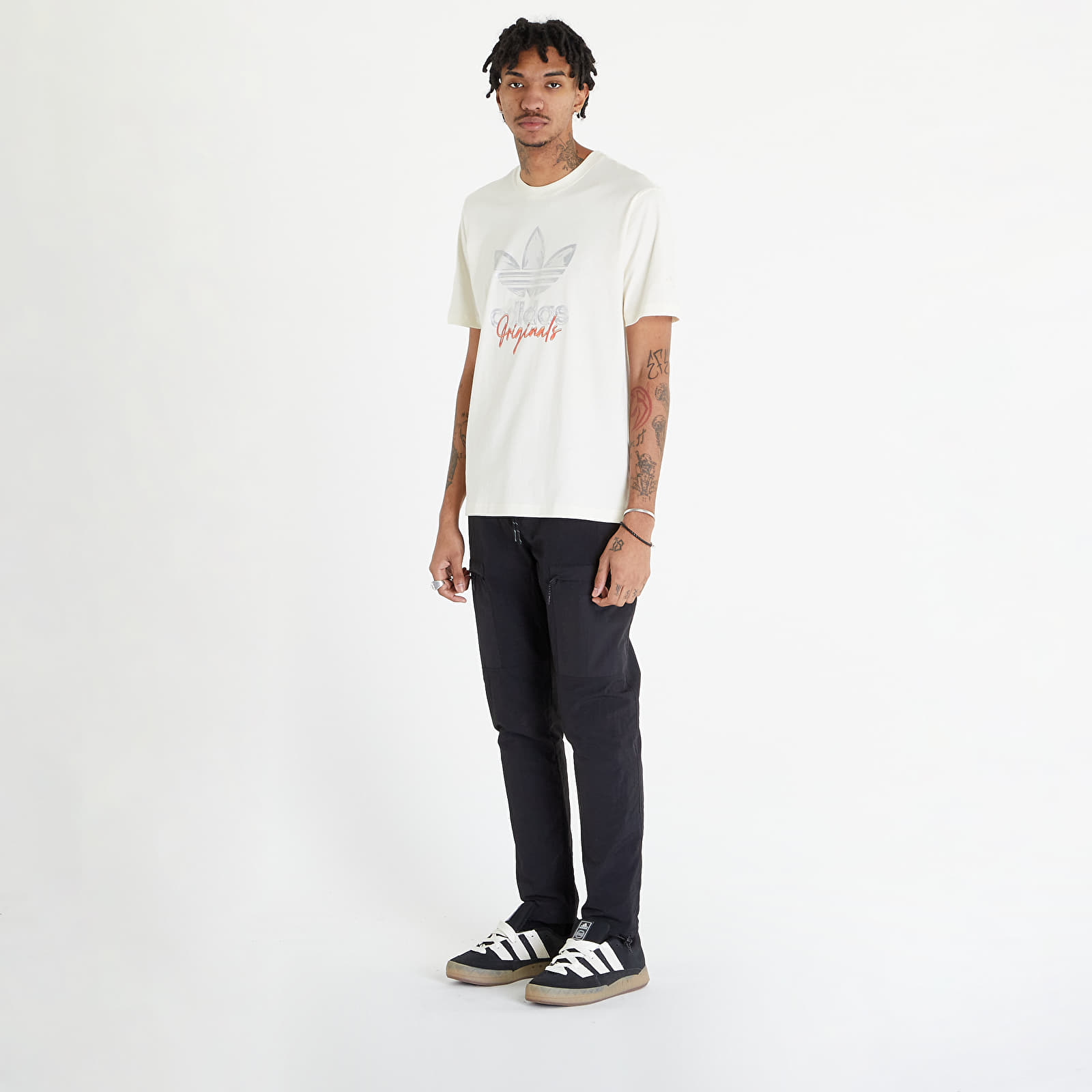 Camisetas adidas Supply Short Sleeve Tee Cream White