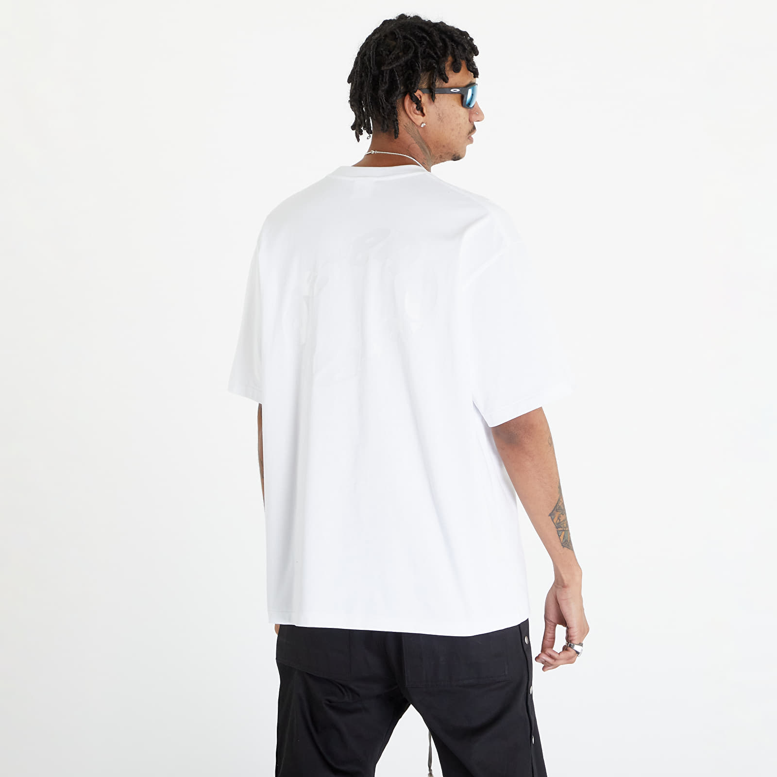 Camisetas A BATHING APE Mad Shark Photo Print Relaxed Fit Tee White