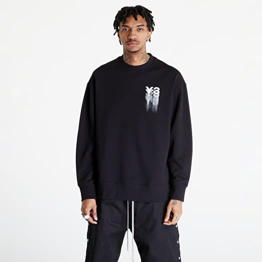 Sweatshirt Y-3 Graphic Crewneck UNISEX Black