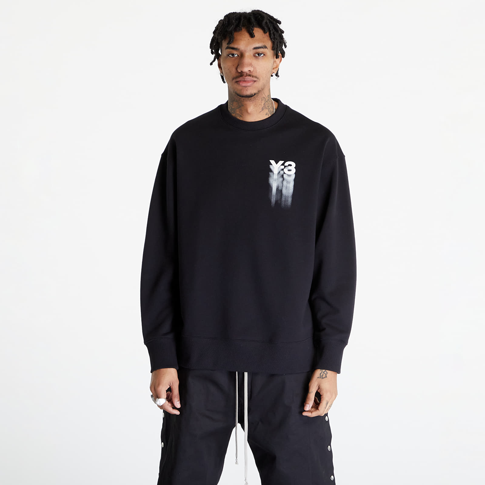 Y3 black sweatshirt hotsell