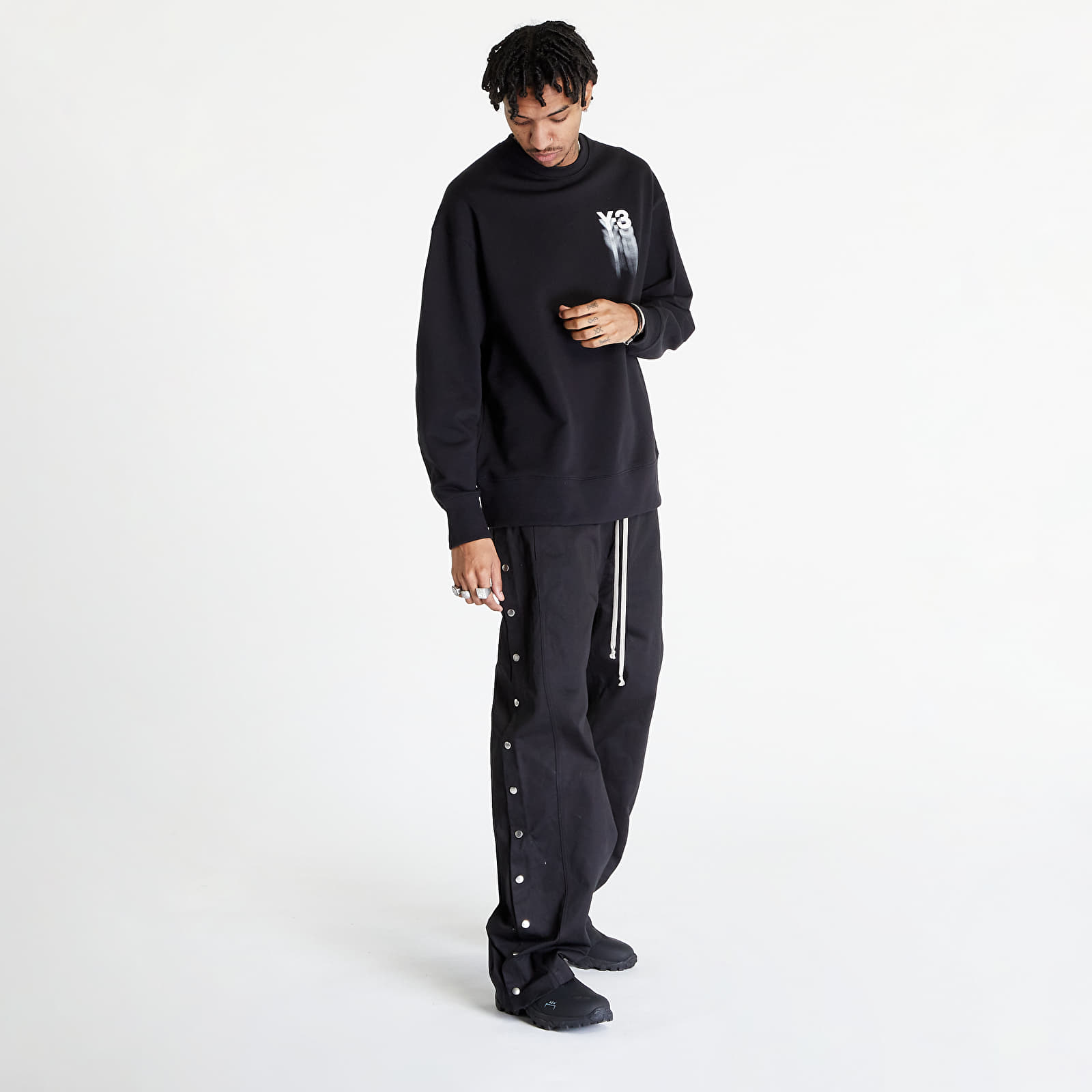 Bluzy Y-3 Graphic Crewneck UNISEX Black