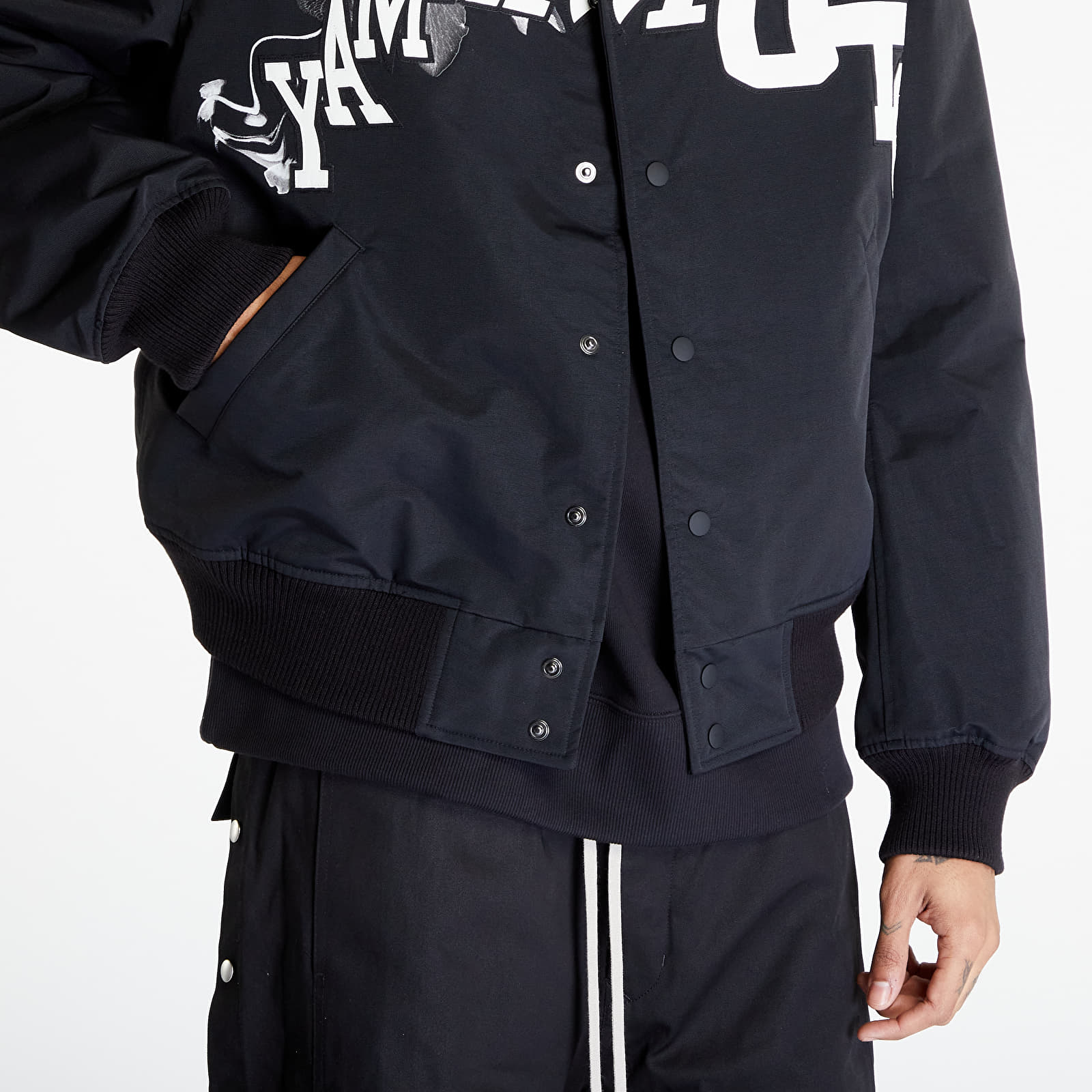 Kabátok Y-3 Team Jacket UNISEX Black