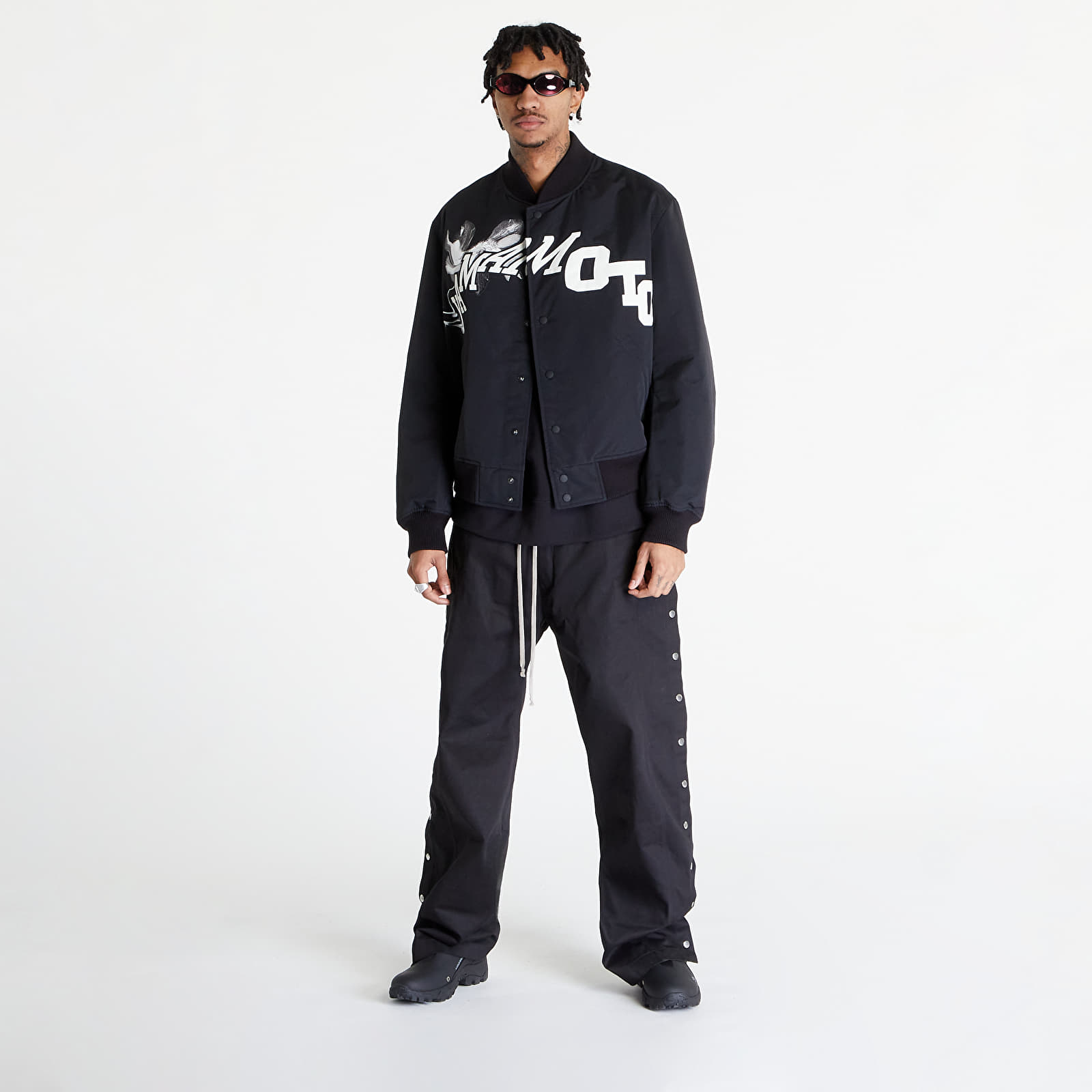 Kabátok Y-3 Team Jacket UNISEX Black