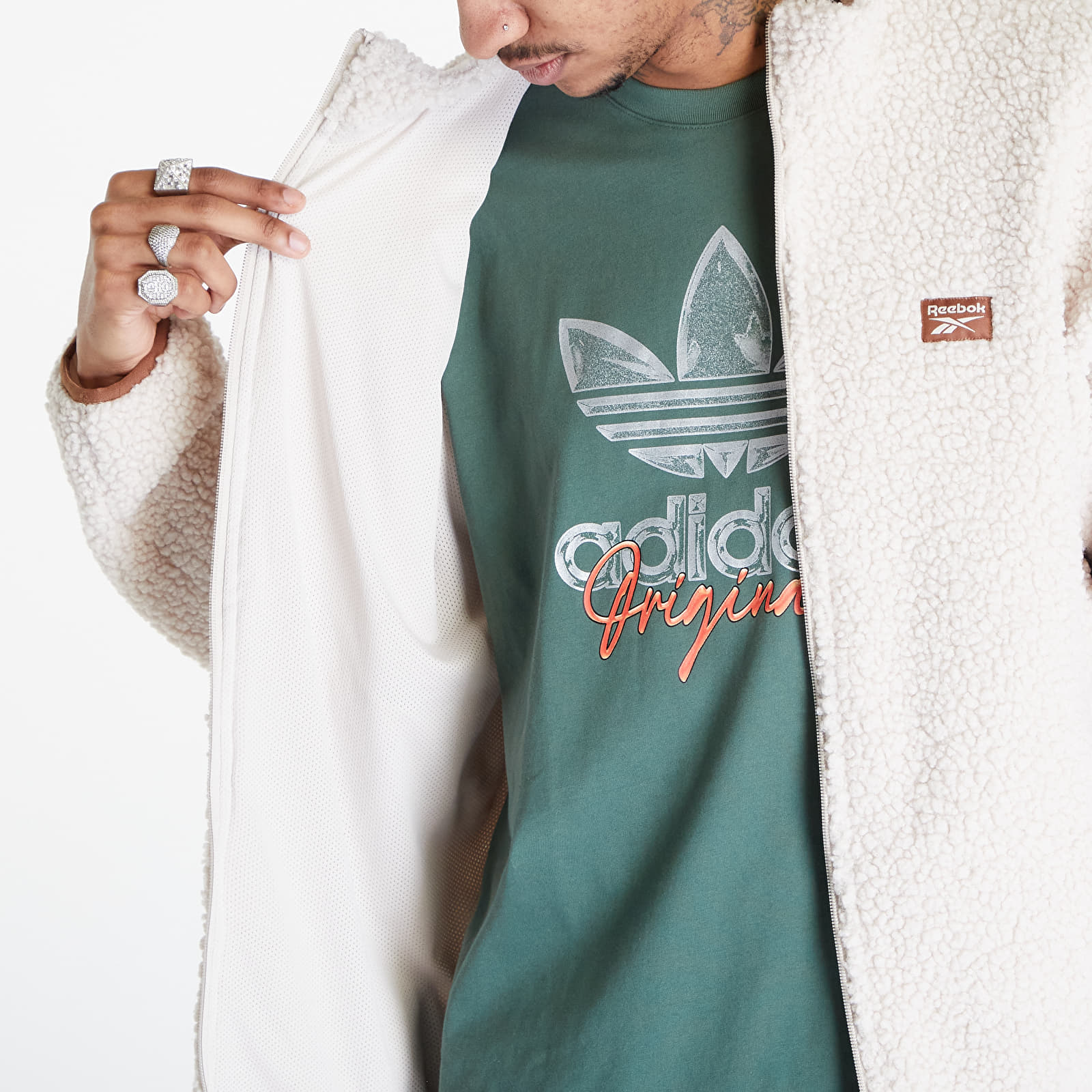 Dzsekik Reebok Classic Adventure Bv Jacket Stucco