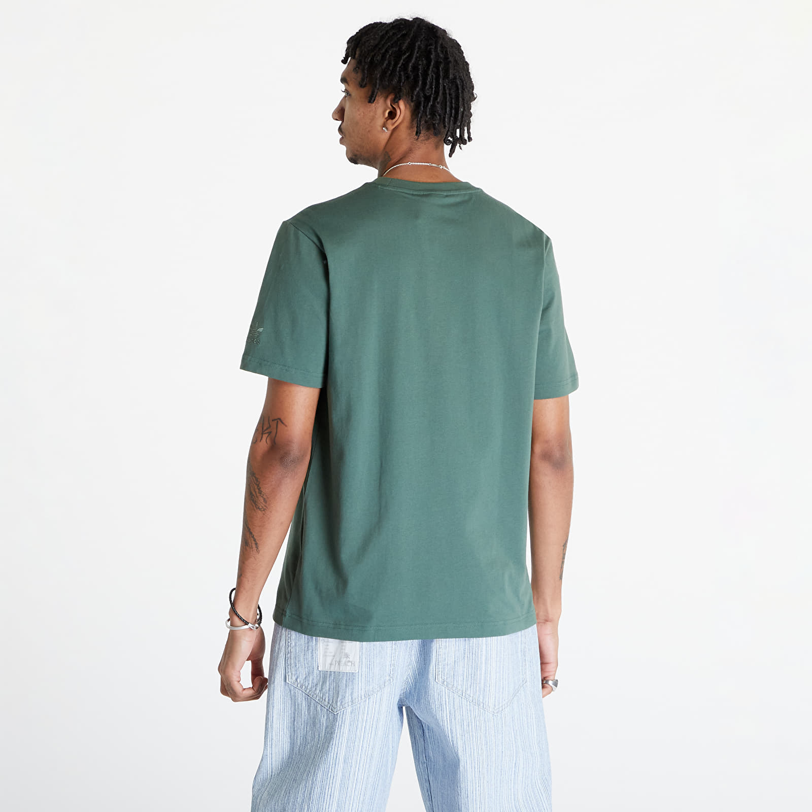 Majice T-shirt adidas Training Supply Short Sleeve Tee Green Oxide