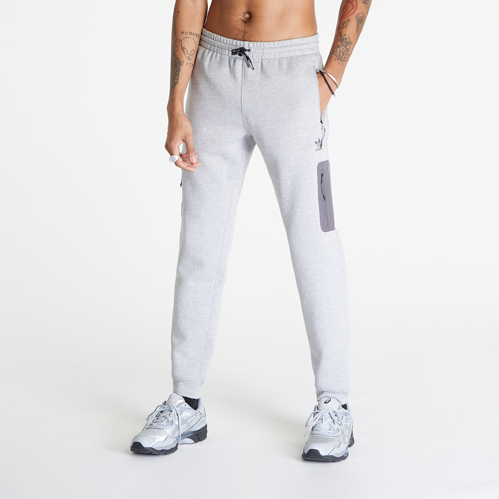 Grey sweatpants sales with pockets