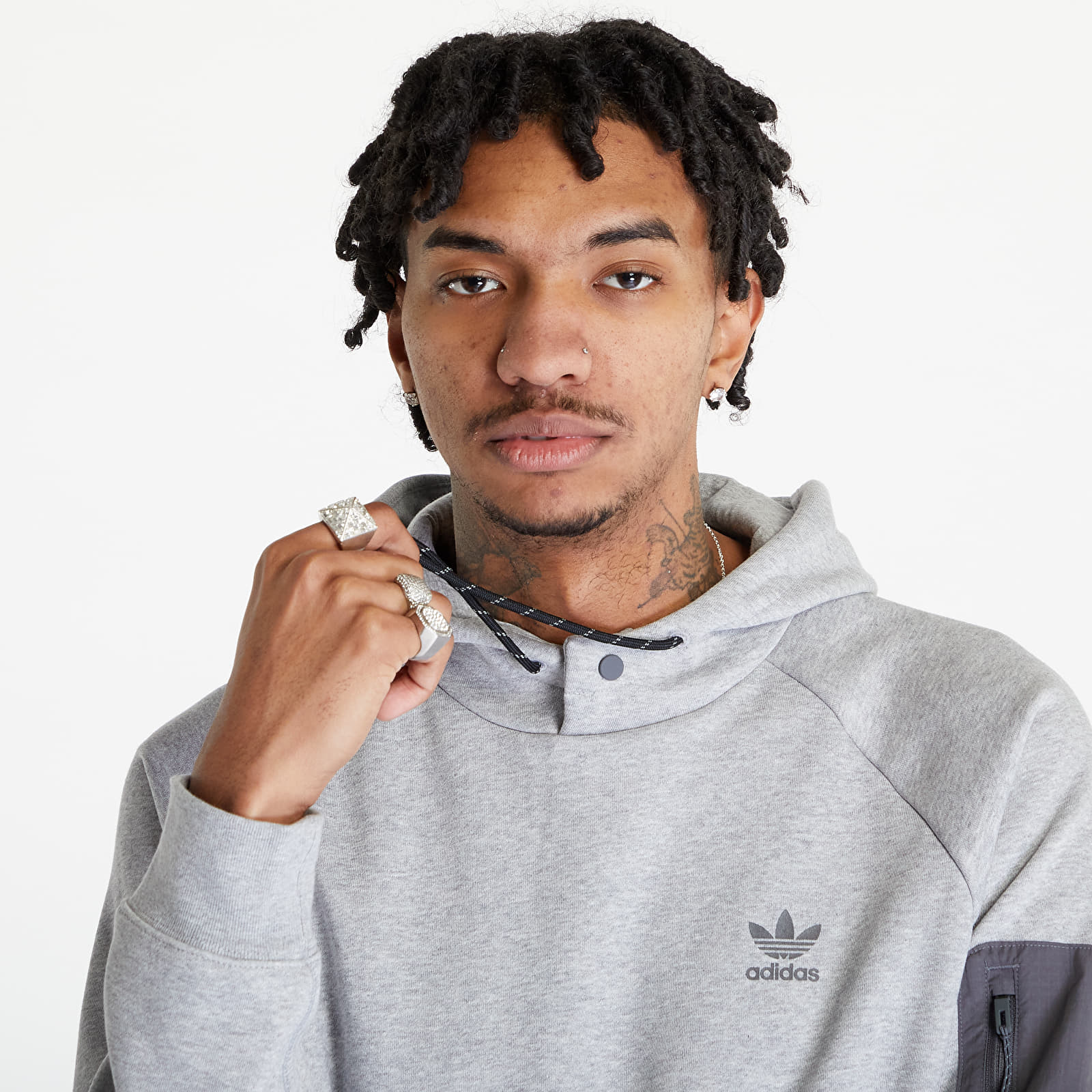 Adidas originals sweatshirt medium grey heather clearance