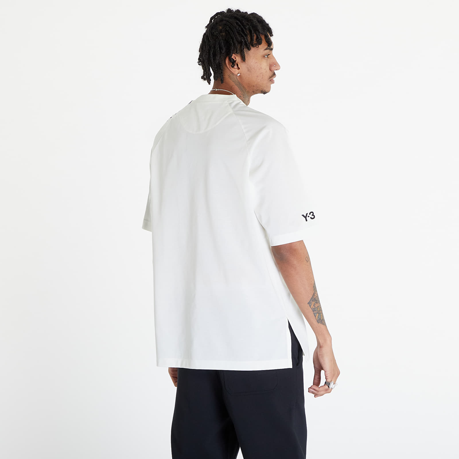   Μπλούζες Y-3 3-Stripes Short Sleeve T-Shirt UNISEX Off White