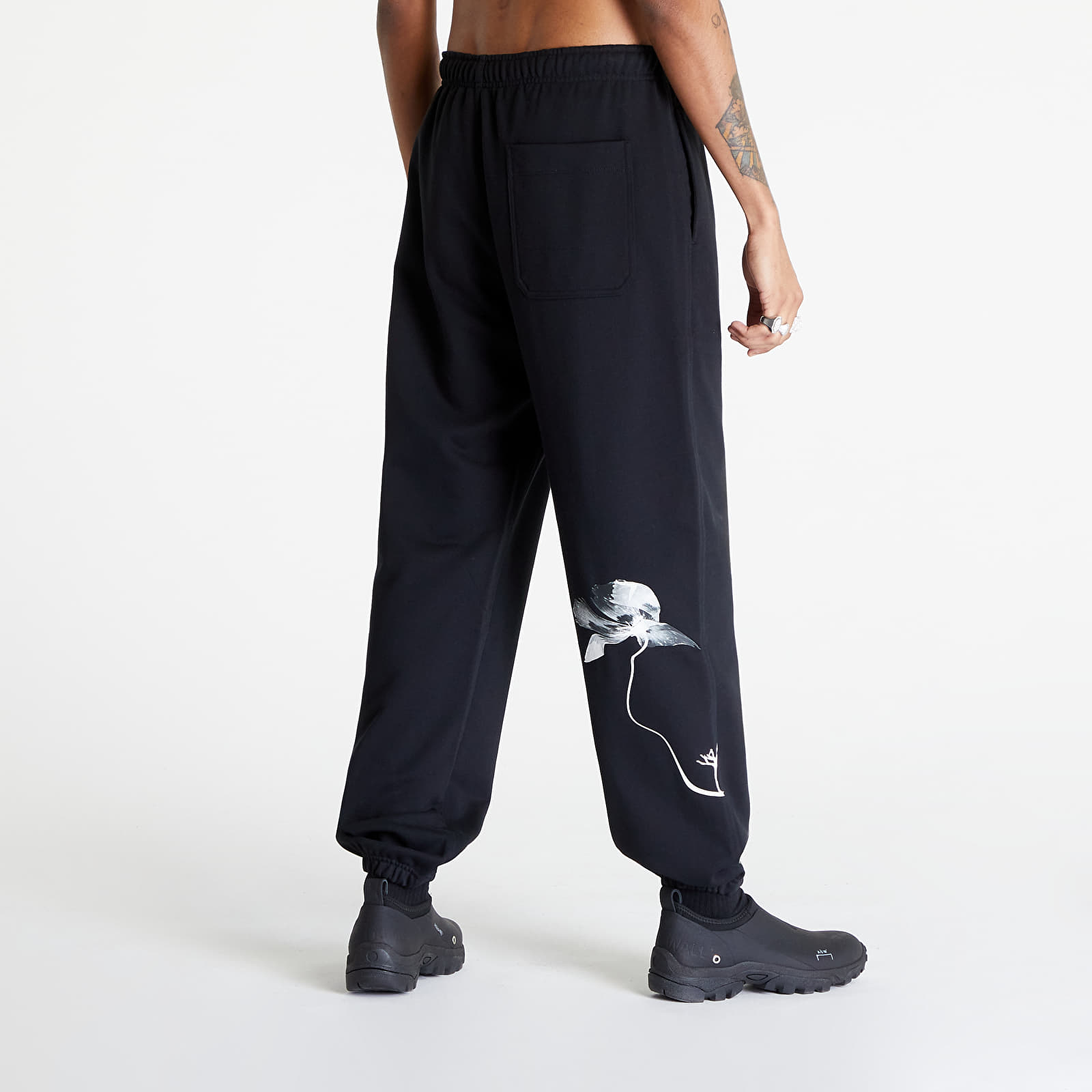Tepláky Y-3 Graphic French Terry Pants UNISEX Black