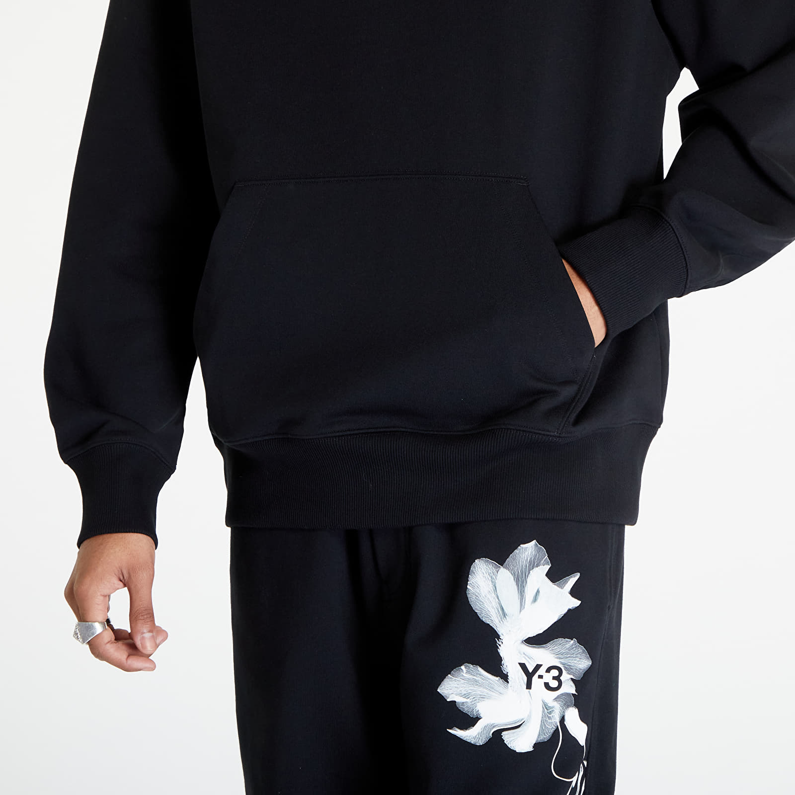 Bluzy Y-3 French Terry Hoodie Black