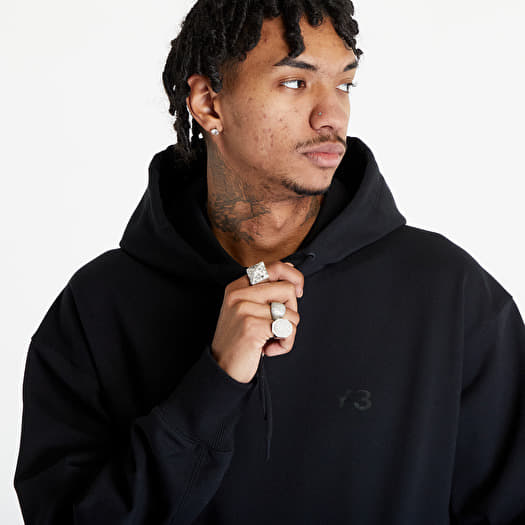 Black french clearance terry hoodie