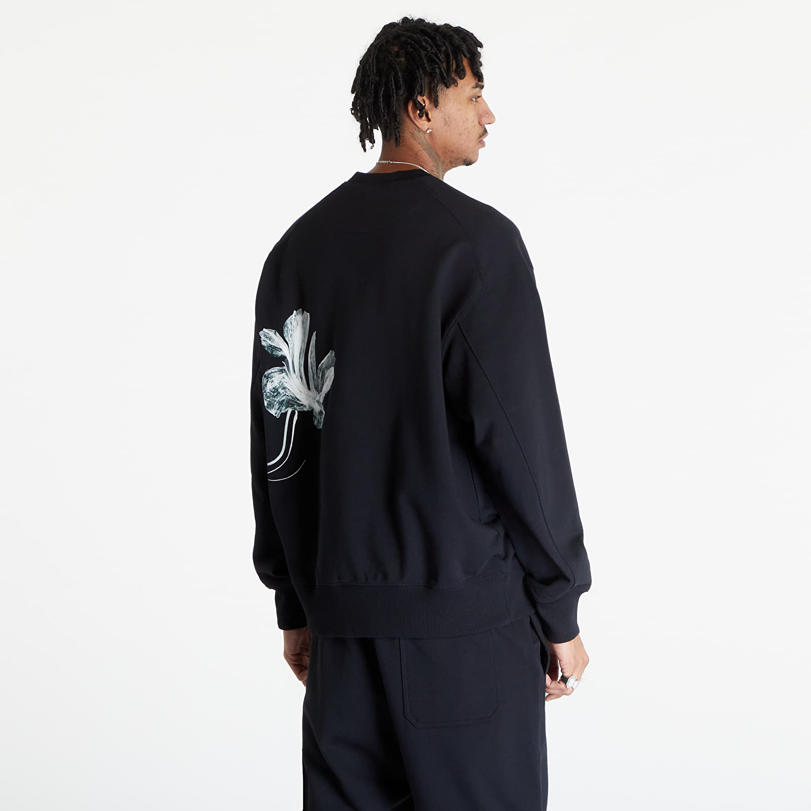 Hoodies and sweatshirts  Y-3 Graphic French Terry Crewneck Sweatshirt UNISEX Black
