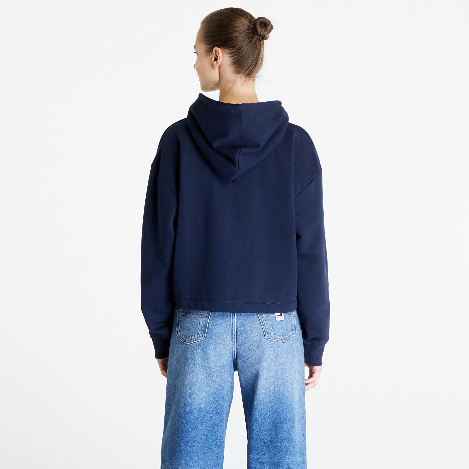 Hoodies and sweatshirts  Tommy Jeans Relaxed Essential Logo Hoodie Dark Night Navy
