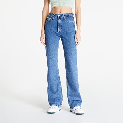 Calvin klein women's boot cut jeans deals