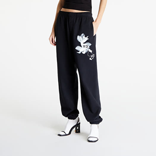 Sweatpants Y-3 Graphic French Terry Pants UNISEX Black