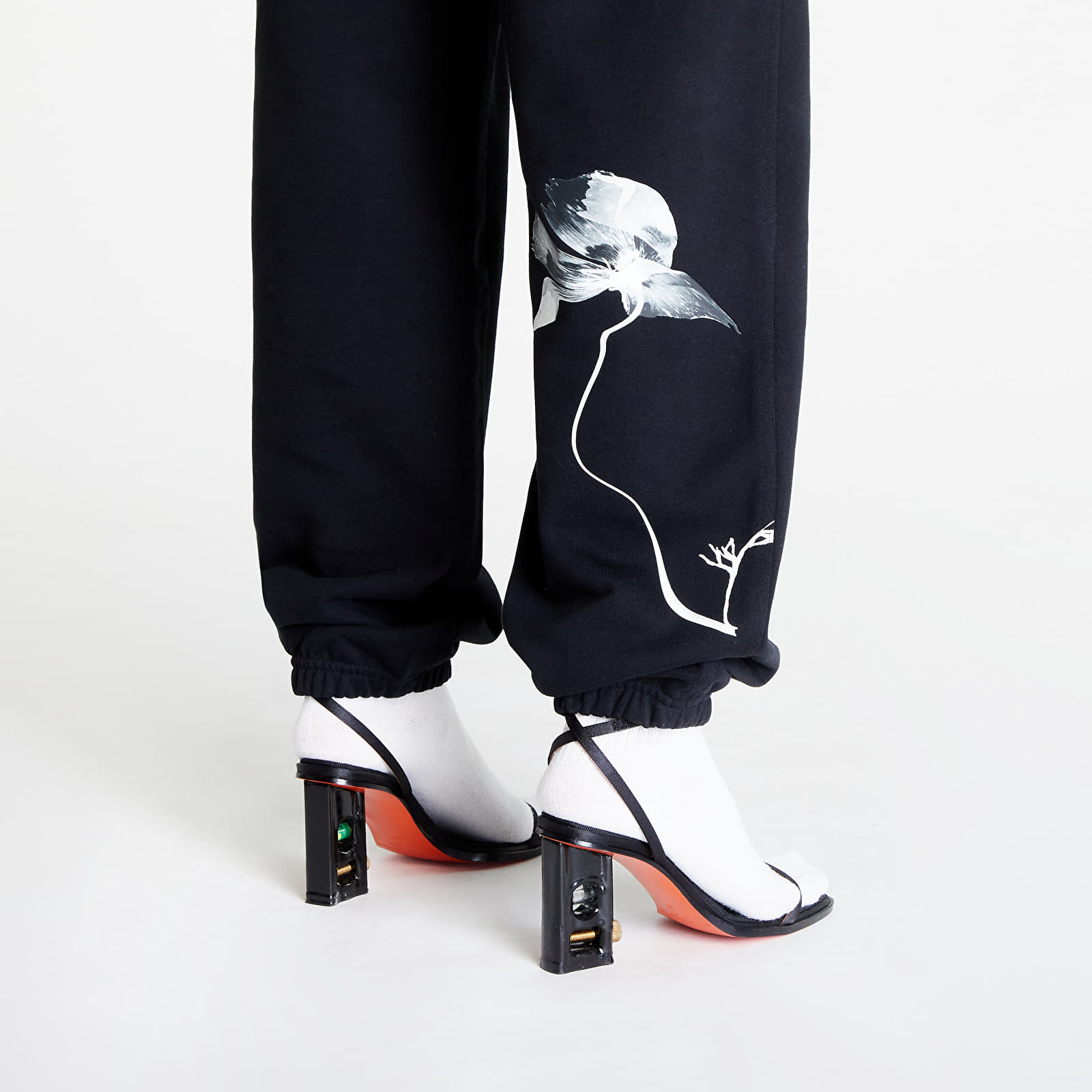 Tepláky Y-3 Graphic French Terry Pants UNISEX Black