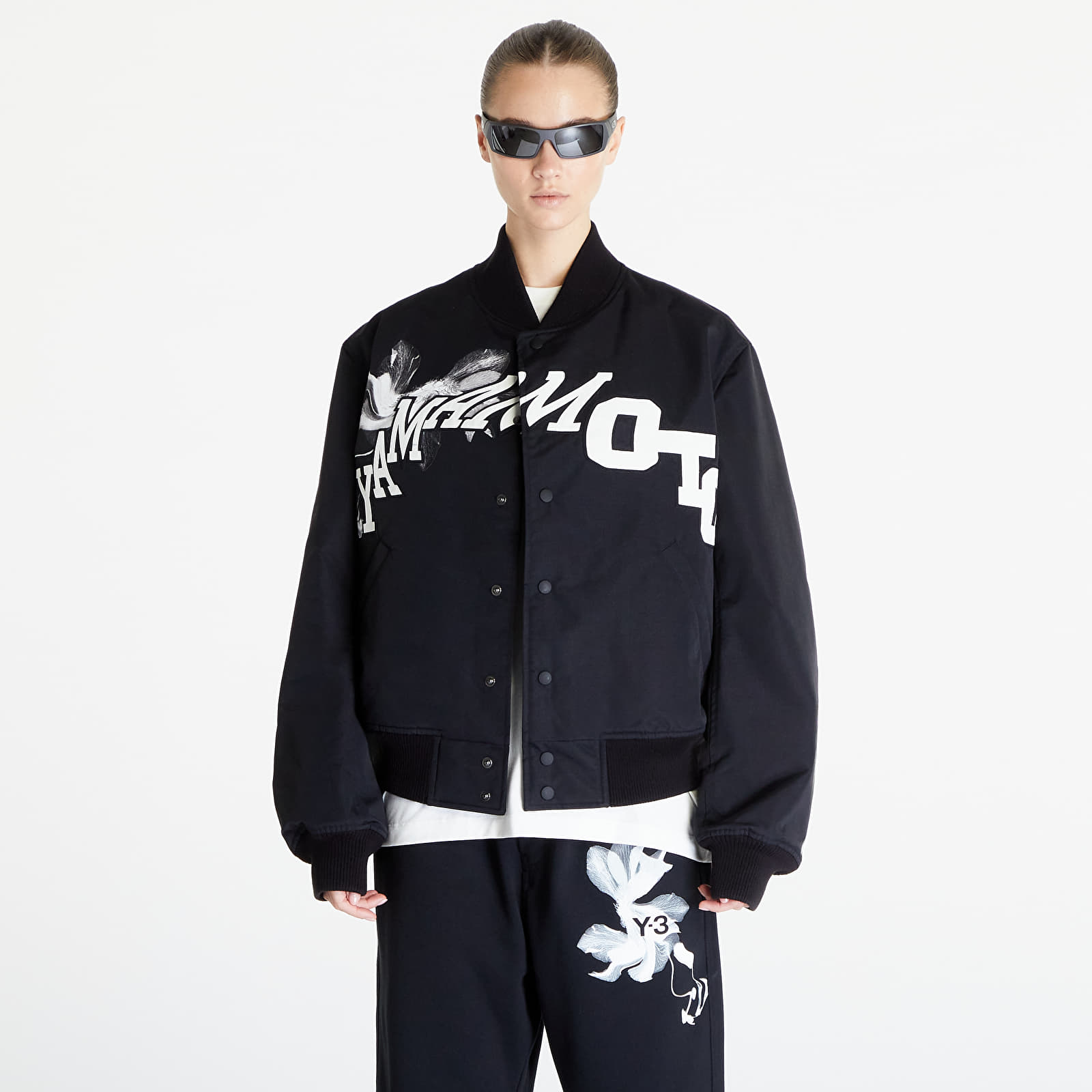 Kabátok Y-3 Team Jacket UNISEX Black