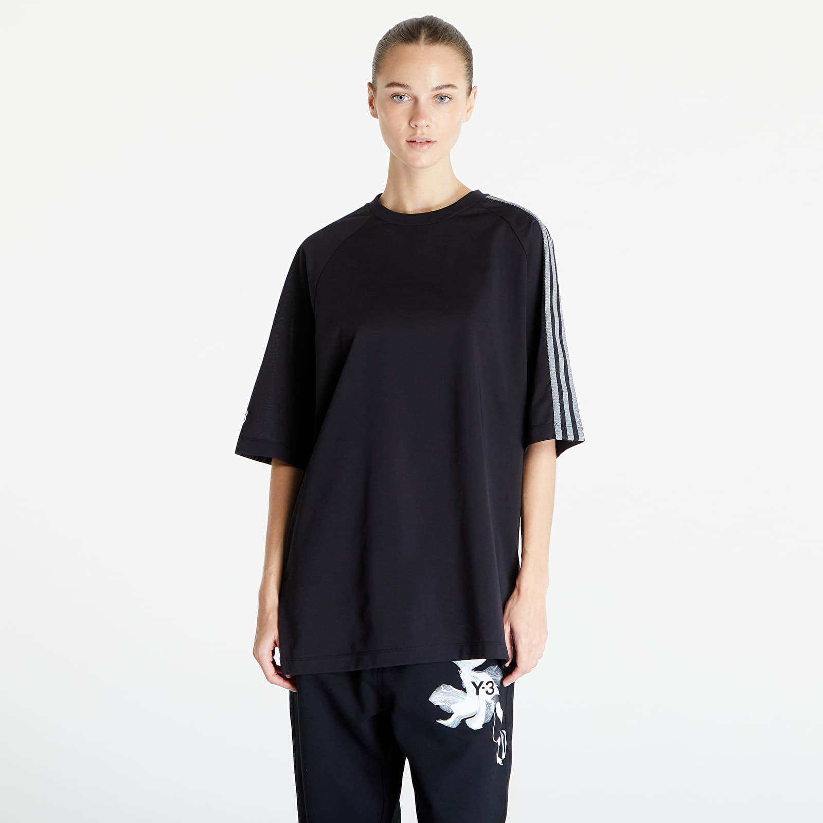 T-shirts Y-3 3-Stripes Short Sleeve Tee UNISEX Black/ Off White