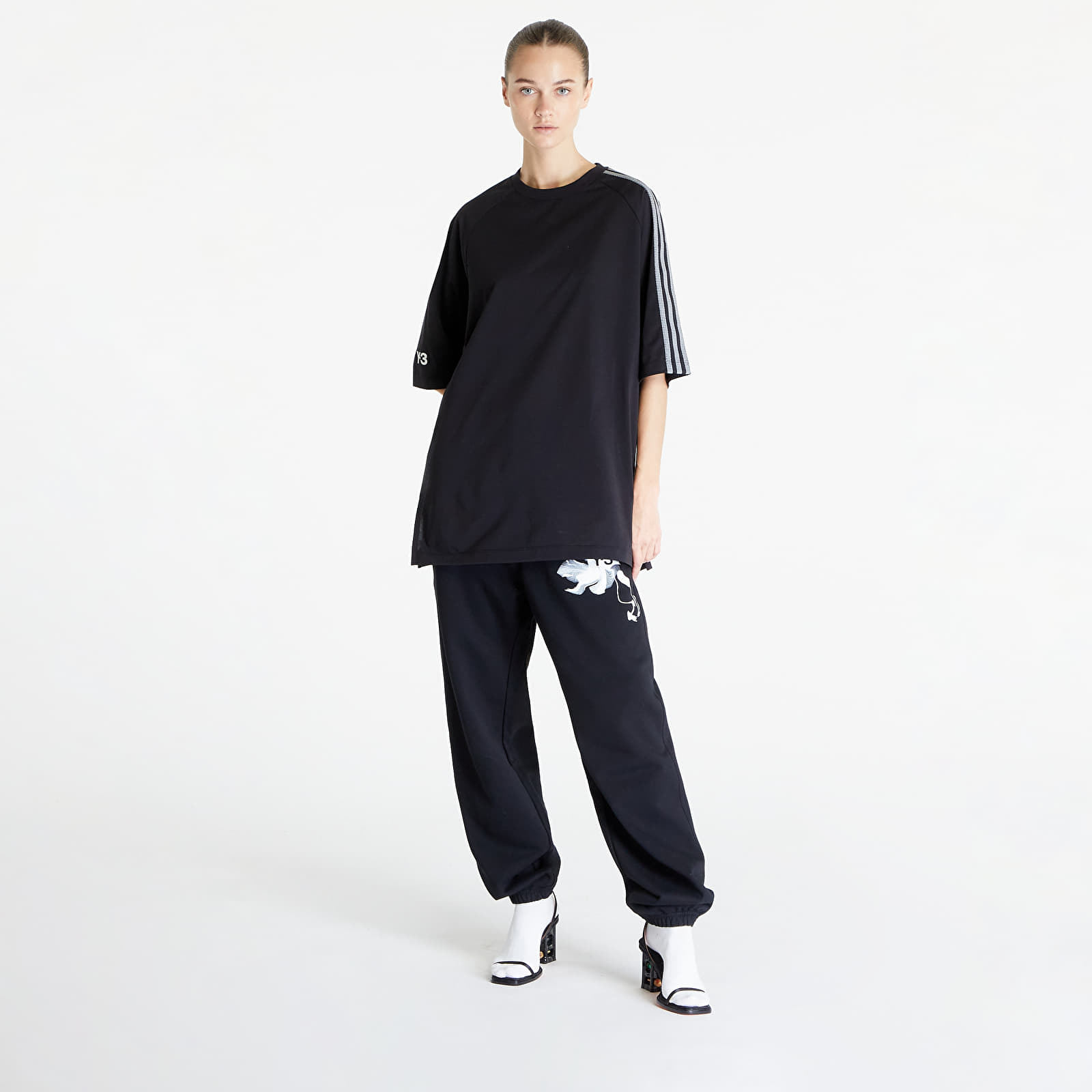 T-shirts Y-3 3-Stripes Short Sleeve Tee UNISEX Black/ Off White