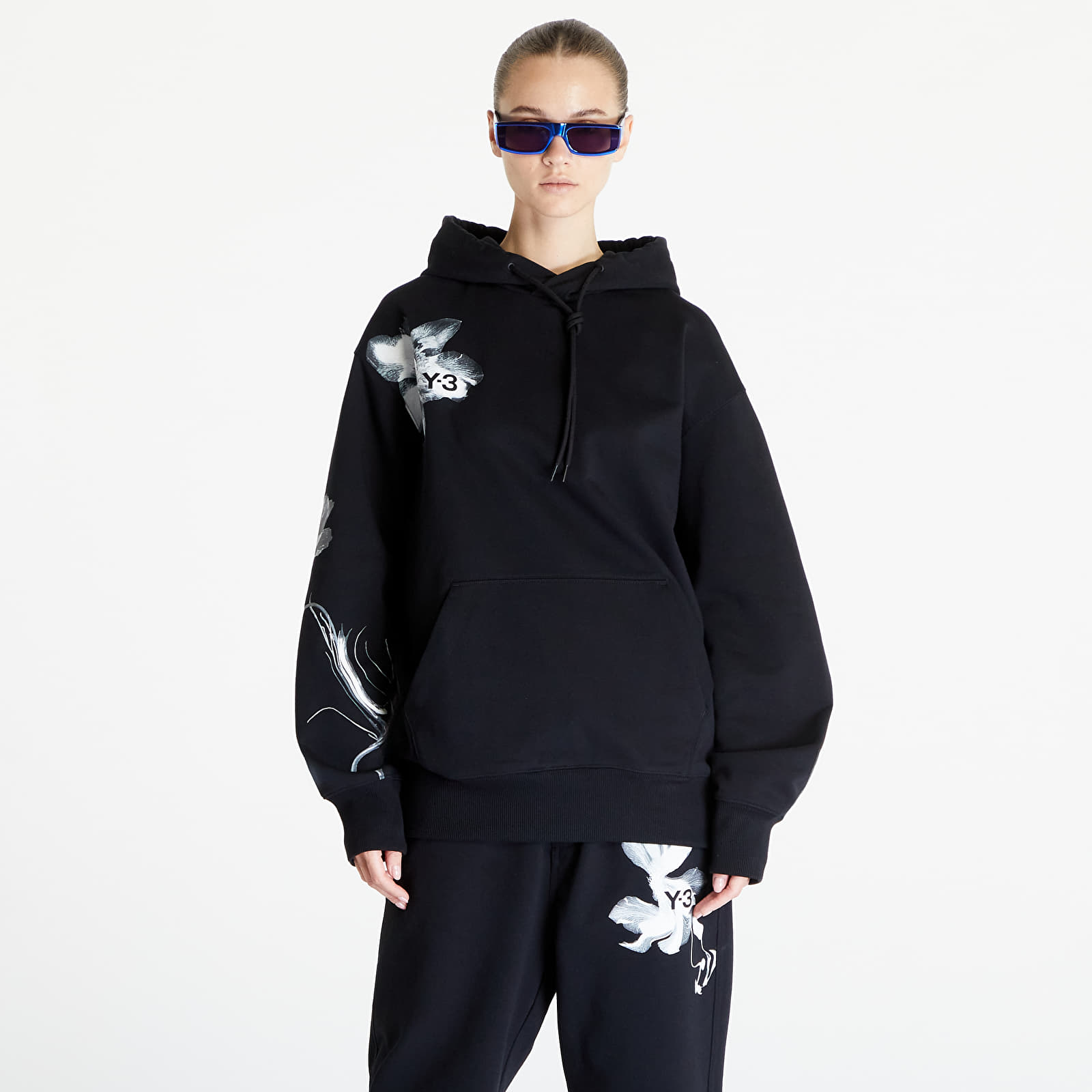 Hettegensere og sweatshirts Y-3 Graphic French Terry Hoodie UNISEX Black