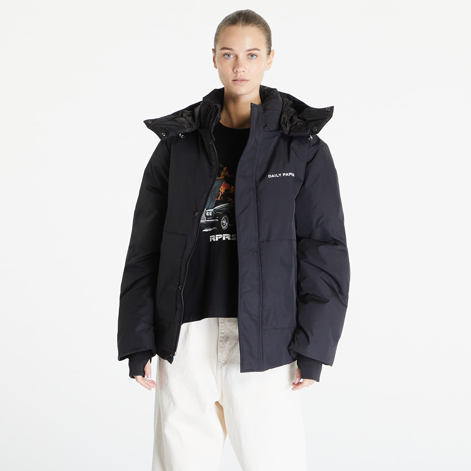 Μπουφάν Daily Paper Ruraz Puffer Jacket Black
