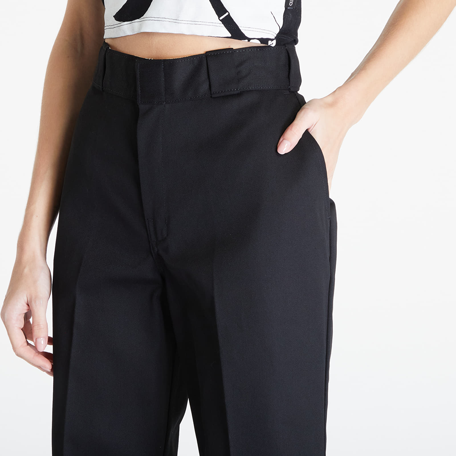 Pantaloni și blugi Dickies W 874 Work Pants Black