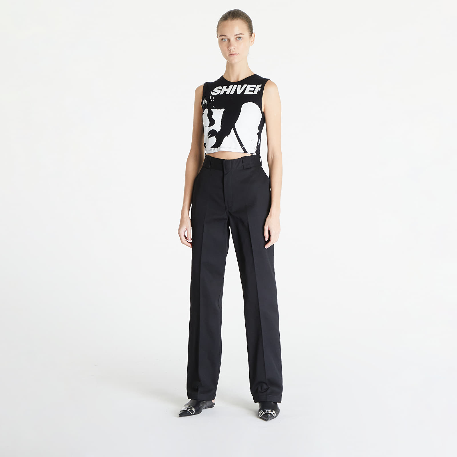 Pantaloni și blugi Dickies W 874 Work Pants Black