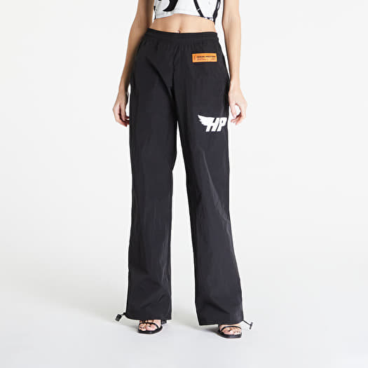 HERON PRESTON HP Fly Nylon Trackpants Black/ White | Footshop