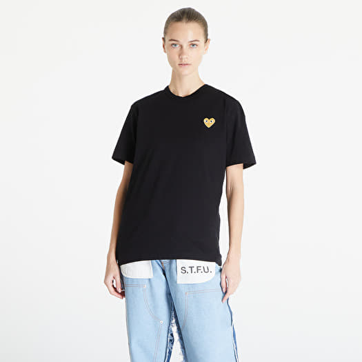 Cdg play black tee 2025