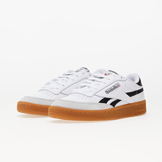 Reebok white gum bottom hotsell