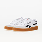 Men s shoes Reebok Club C Revenge Vintage White Black Gum Footshop