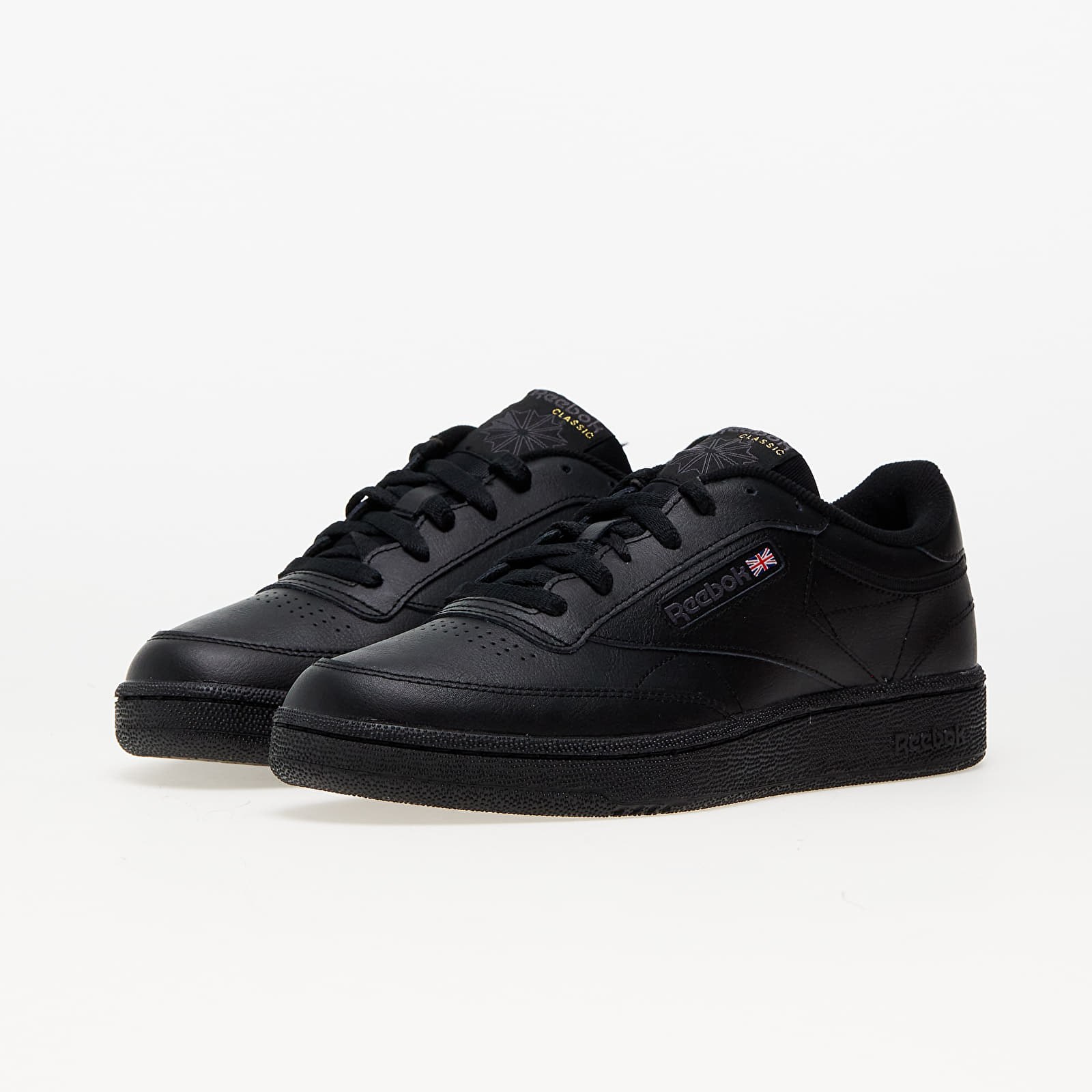 Herren Sneaker und Schuhe Reebok Club C 85 Int-Black/ Charcoal