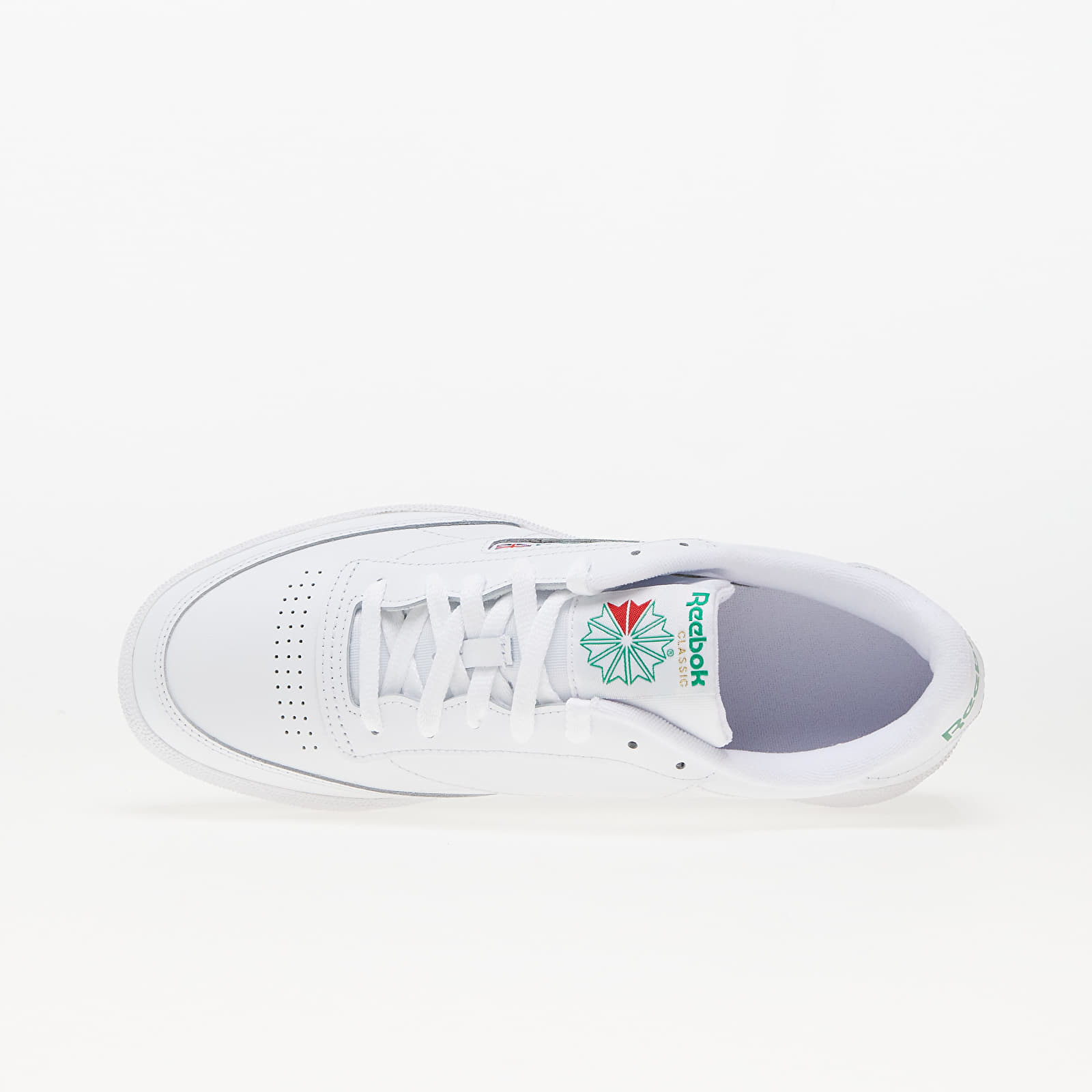 Herren Sneaker und Schuhe Reebok Club C 85 Int-White/ Green