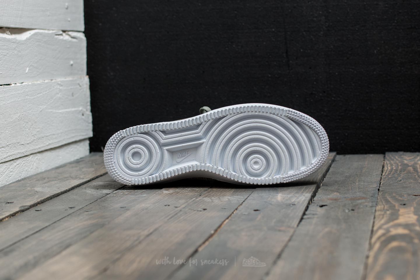 Miesten kengät Nike Air Force 1 Ultraforce Mid Premium Dark Stucco/ Dark Stucco-White