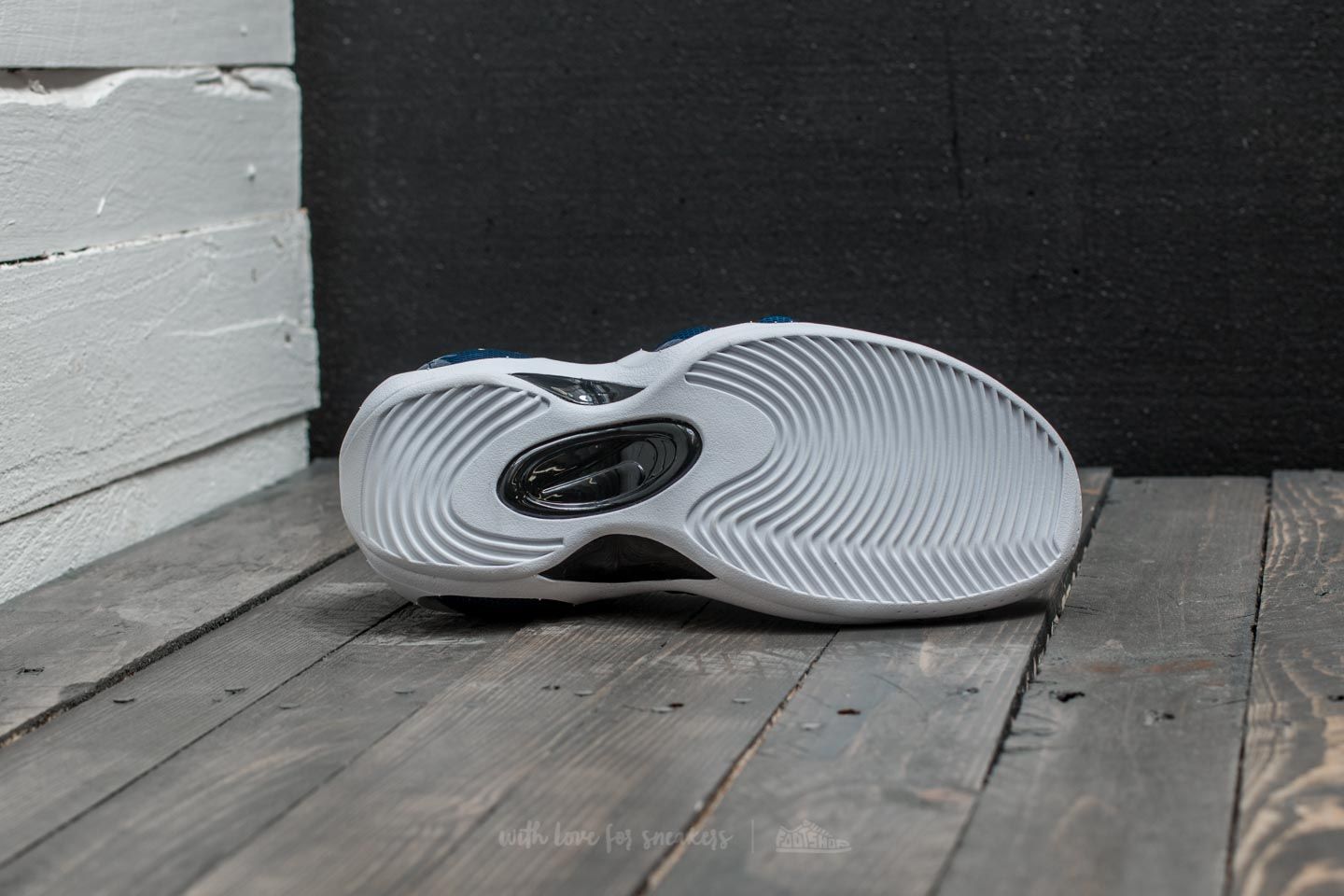 Zapatillas Hombre Nike Flight Bonafide Military Blue/ Black-White