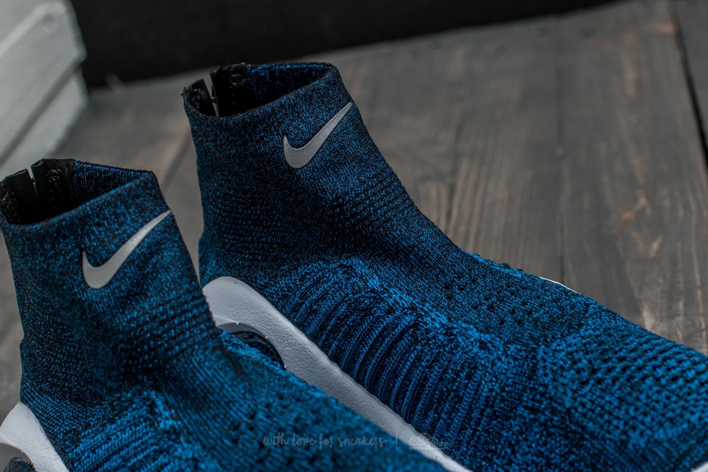 Zapatillas Hombre Nike Flight Bonafide Military Blue/ Black-White