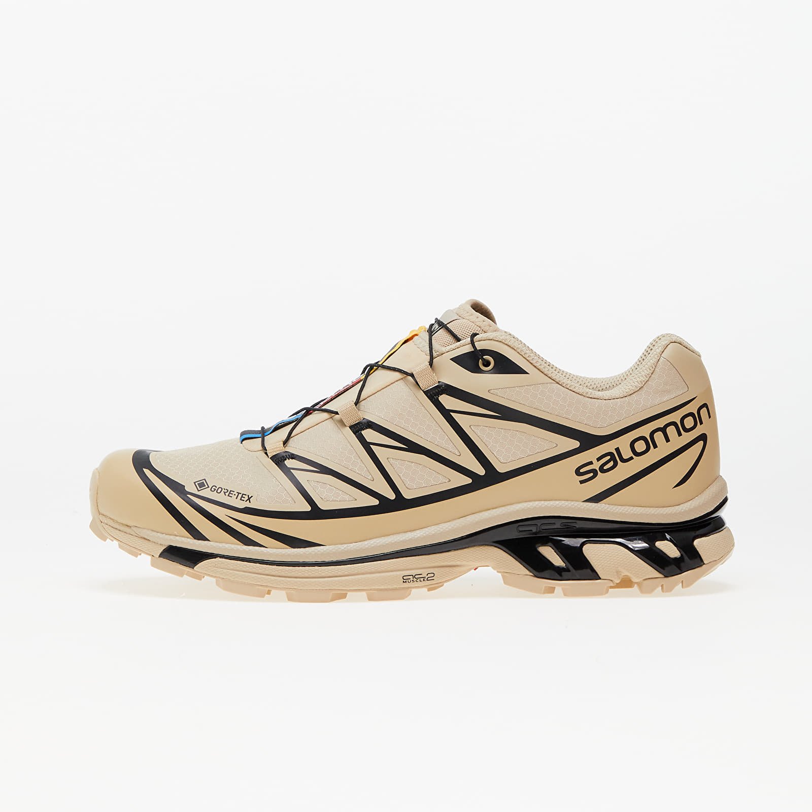 Herenschoenen Salomon XT-6 GTX Safari/ Safari/ Black