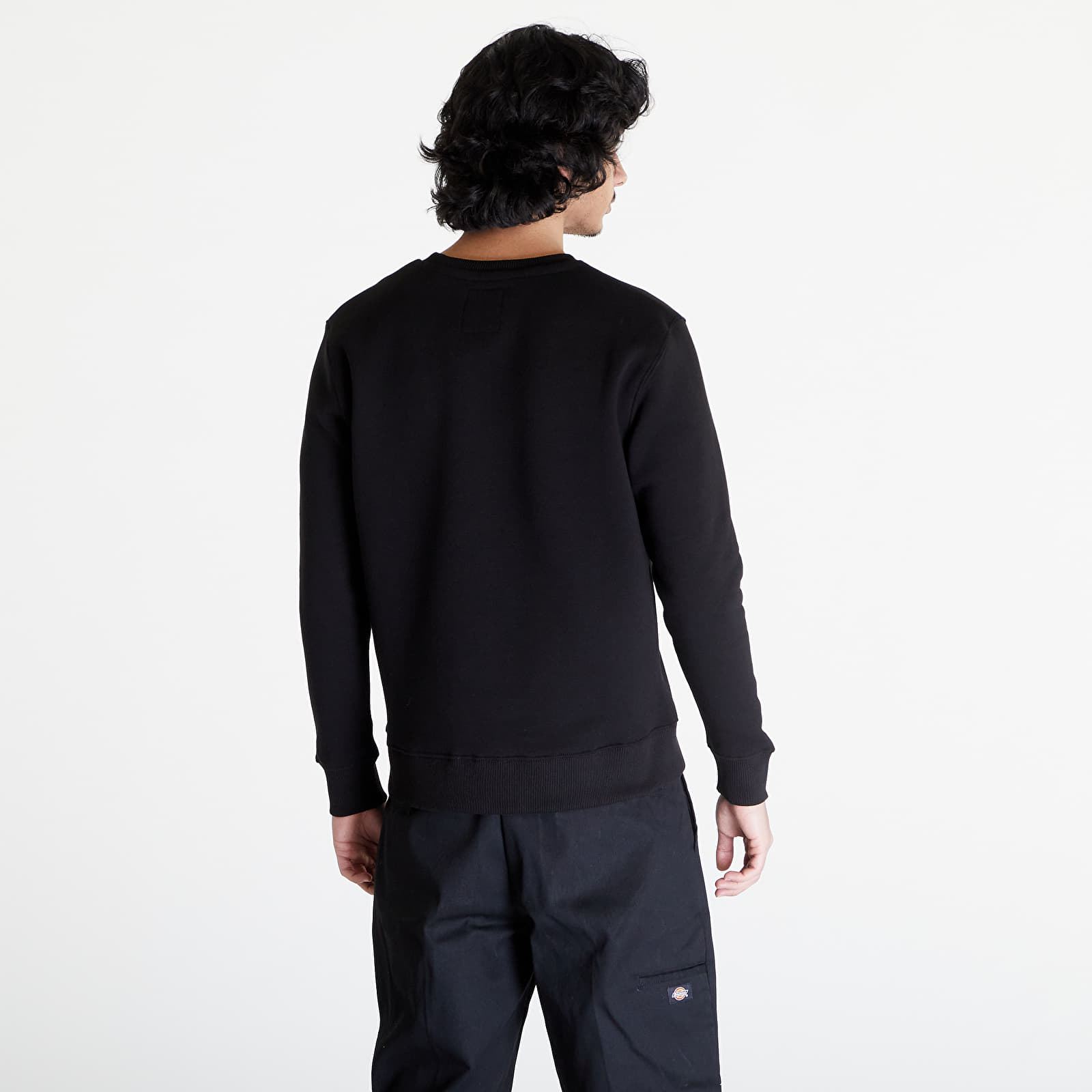 Sudaderas Alpha Industries Basic Sweater Carbon Black/ Black