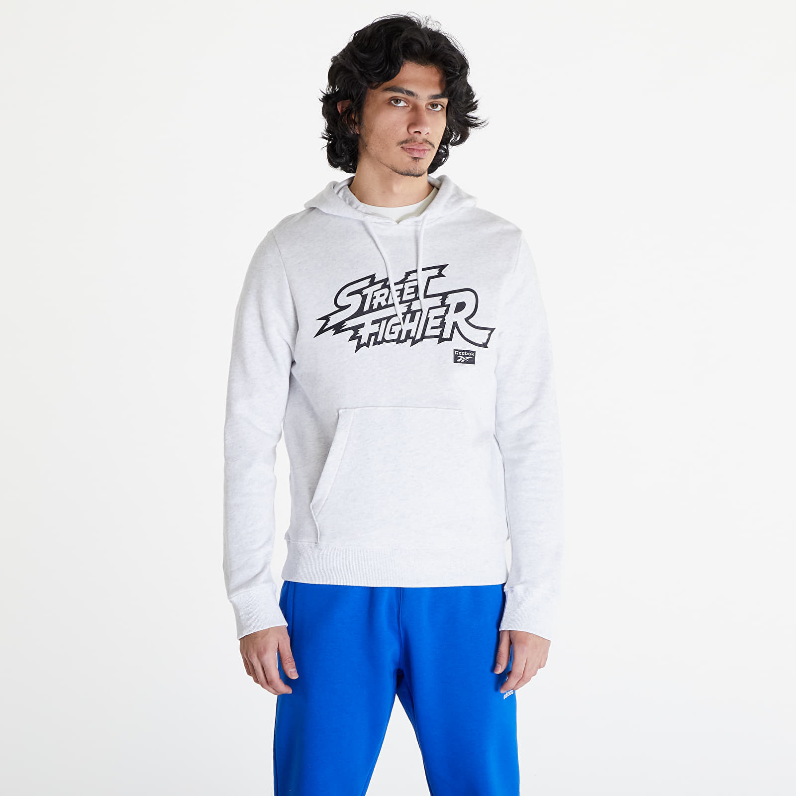 Суичъри и пуловери Reebok Sf Graphic Hoodie UNISEX White Melange
